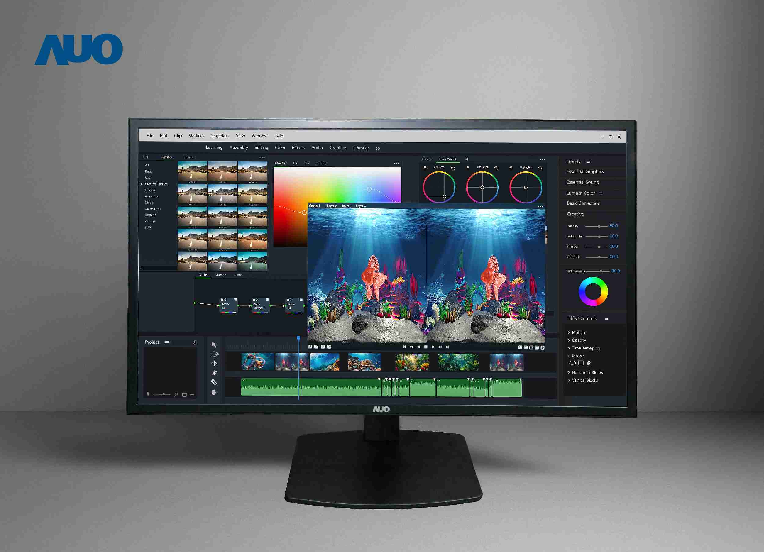 银河集团开发32吋2D/3D专业桌上型显示器，，，拥有8K4K超高分辨率，，，，并以低串扰算法优化3D显示效果，，，，搭载自动眼球追踪功能，，，，能实时调整3D图像，，，，进行实时2D与3D无缝共存窗口，，，提供图像设计工作者突破二维接口的崭新工作氛围与效率