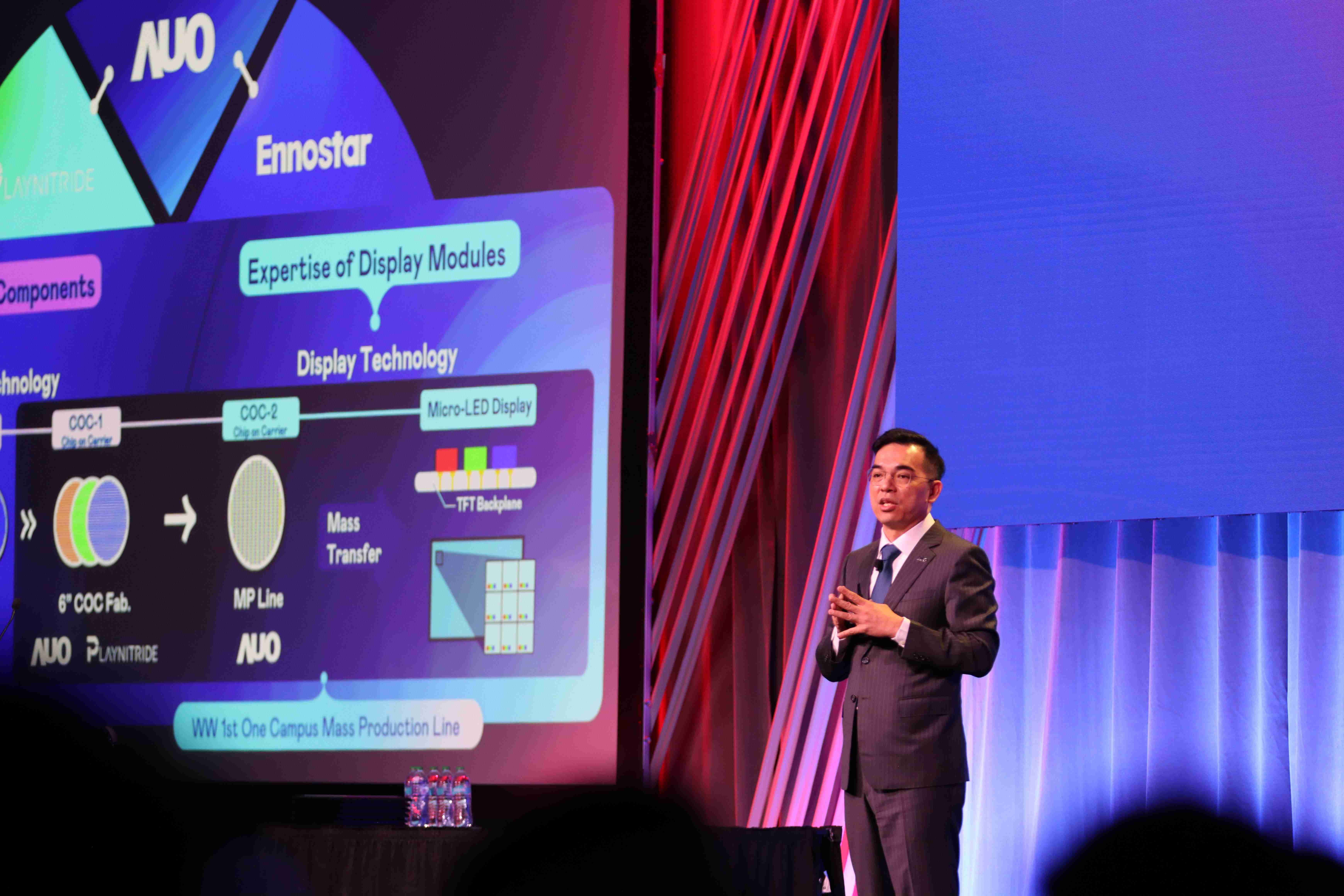 2025 SID显示周登场，，，，银河集团光电执行长暨总经理柯富仁博士以〝Redefining Displays: Inspiring New Possibilities〞发表主题演说，，带领银河集团以智能显示解决方案先驱，，透过AI赋能，，重塑显示的视觉创新体验
